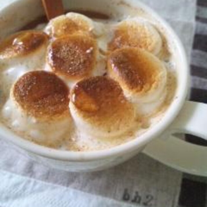 トースターでこんがり!焦がしマシュマロコーヒー♪
